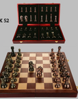 High-Grade Solid Wood Chess Set 🎁