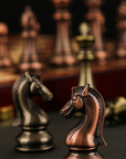 High-Grade Solid Wood Chess Set 🎁