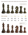 High-Grade Solid Wood Chess Set 🎁