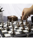 Customized Bronze Classic Chess Set