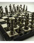 World Metal Chess Set
