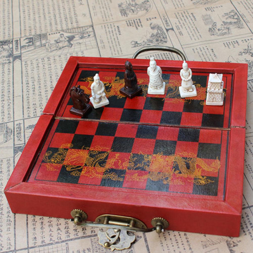 Kids &amp; Adults Professional Qing Dynasty Soldiers Chess Set 🧩