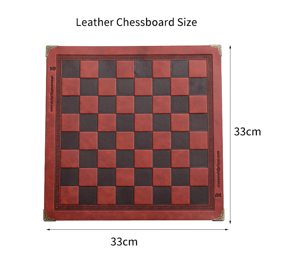 Luxury Medieval Warrior Character Themed Chess Board