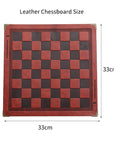 Luxury Medieval Warrior Character Themed Chess Board