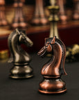 Metal Majesty Chess Set