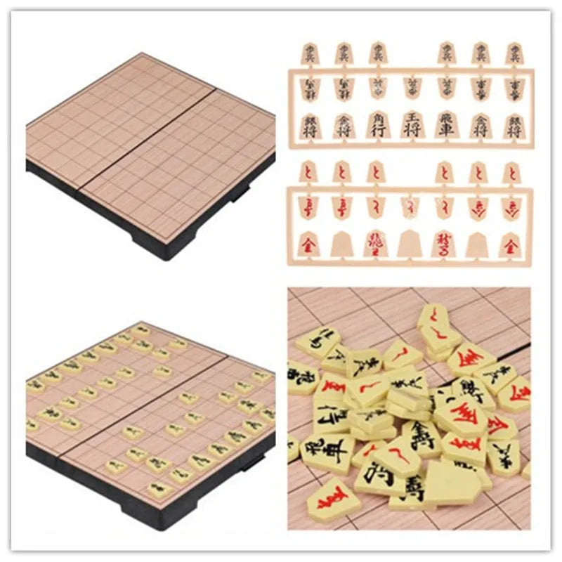 Japanese Chess Folding Board Set 🧳