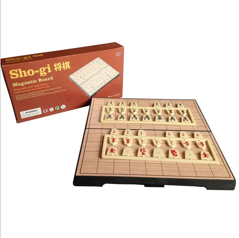 Japanese Chess Folding Board Set 🧳