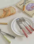 Ins Style Ceramic-Handled Dinnerware Set