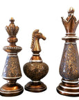 Vintage Resin Chess Figurines