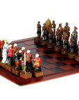 African Zulu War Chess Set