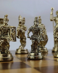 Historical Rome Handmade Metal Chess Pieces ♟️✨