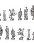 Historical Rome Handmade Metal Chess Pieces ♟️✨