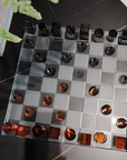 Luxury Tic Tac Toe Chessboard  🎨