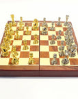 Metallic Elegance Chess Set