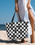 Custom Large Chess Board Game Tote Bag 👜