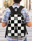 Custom Fashion Chess Backpacks for Women and Men 👜