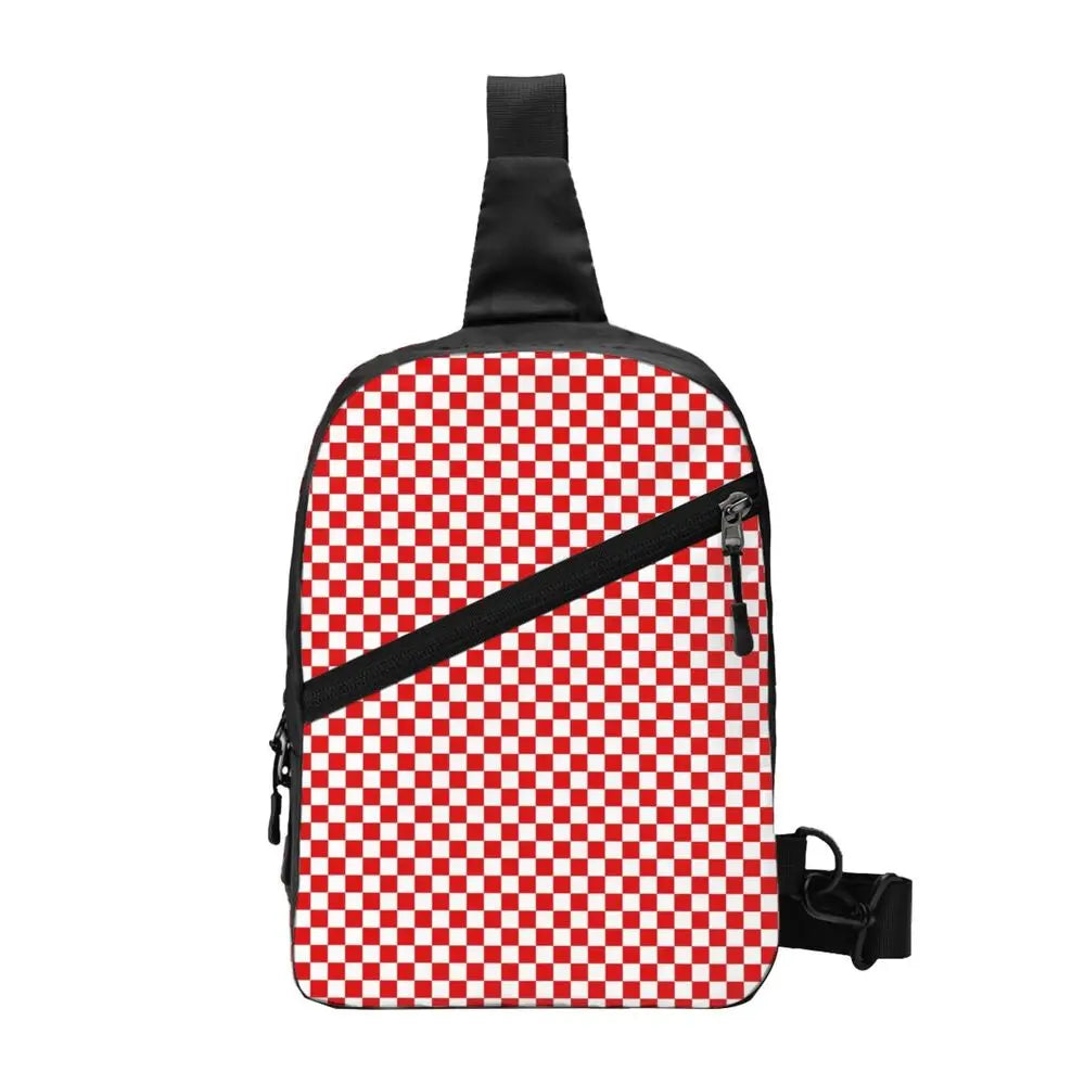 Custom Chess Sling Crossbody Backpack 👜