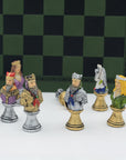 Luxury Medieval Warrior Character Themed Chess Board