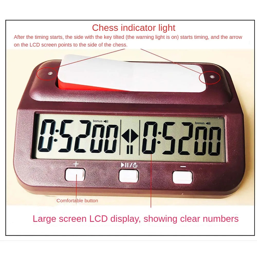 Digital Professional Chess Clock 🕰️