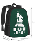 BJJ Chess Schoolbag Backpack 🎒