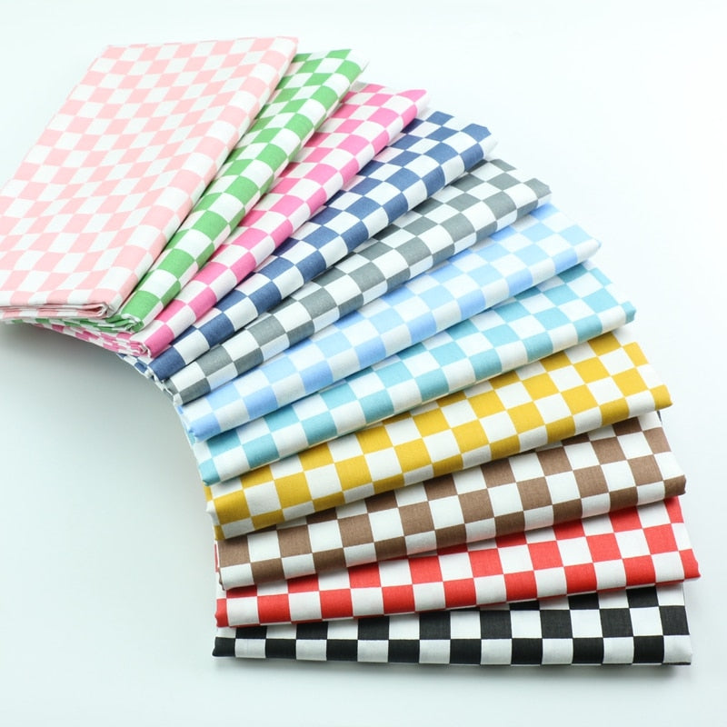Chic Checkered Fabric