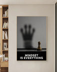 Mindset Chess Motivational Canvas Print