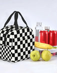 Checkerboard Insulated Lunch Bag 👜