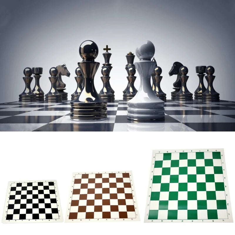 Rollable PU Leather Chess Mat
