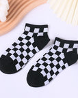 Funky Checkerboard Socks