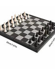 Foldable Magnetic International Chess Set 🧲