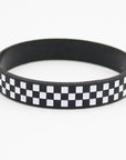 Checkered Silicone Wristband