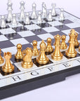Magnetic Checkers & Chess Set