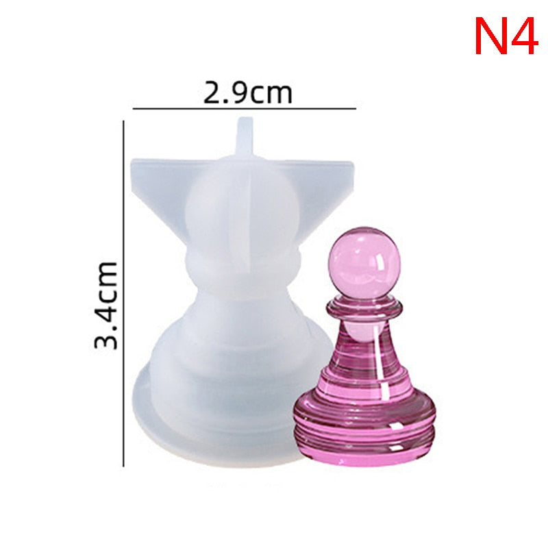 Chess Silicone Mold