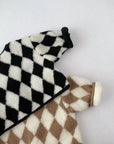 Winter Plaid Baby Coat for Infants