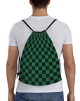 Custom Chess Drawstring Backpack 👜