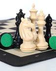 Templar Double Queen Chess Set