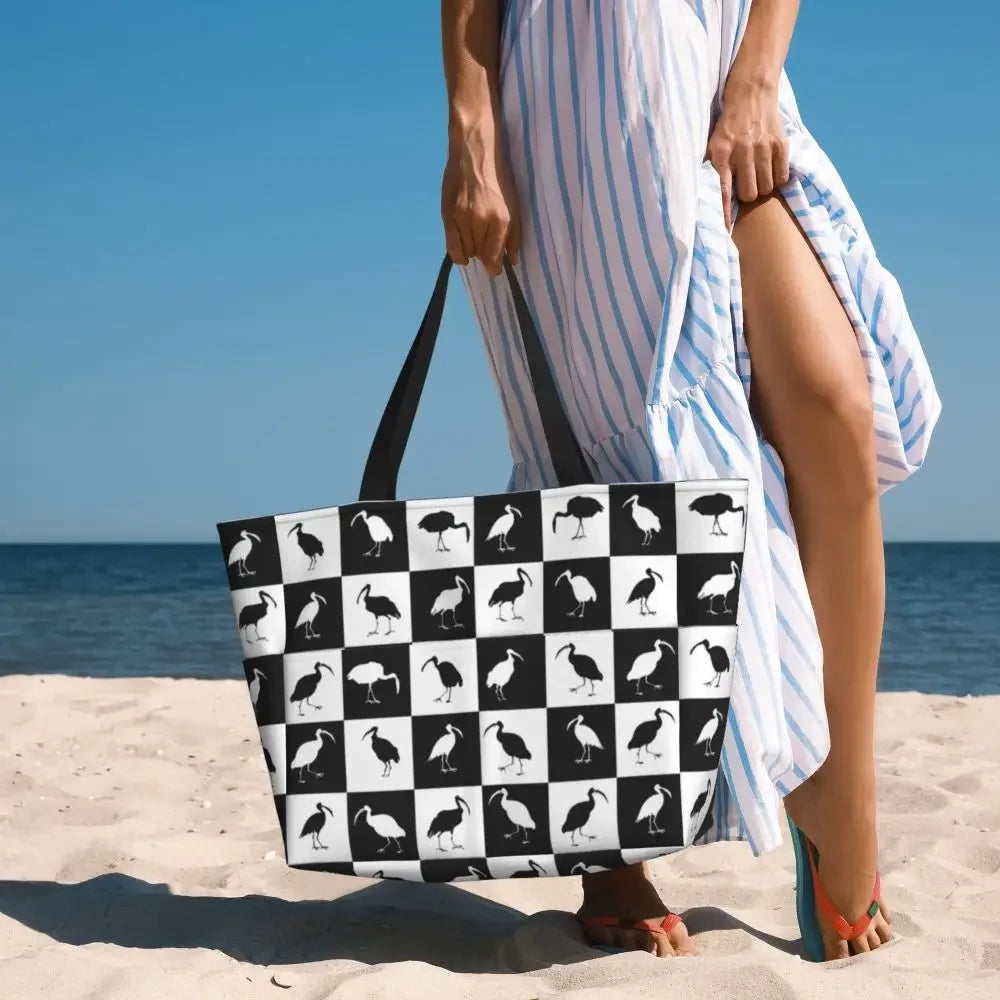 Custom Large Chess Board Game Tote Bag 👜