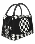 Fashion Chess Insulated Lunch Bags for Outdoor Picnic 👜