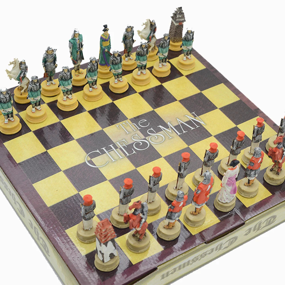 Samurai Resin Chess Set