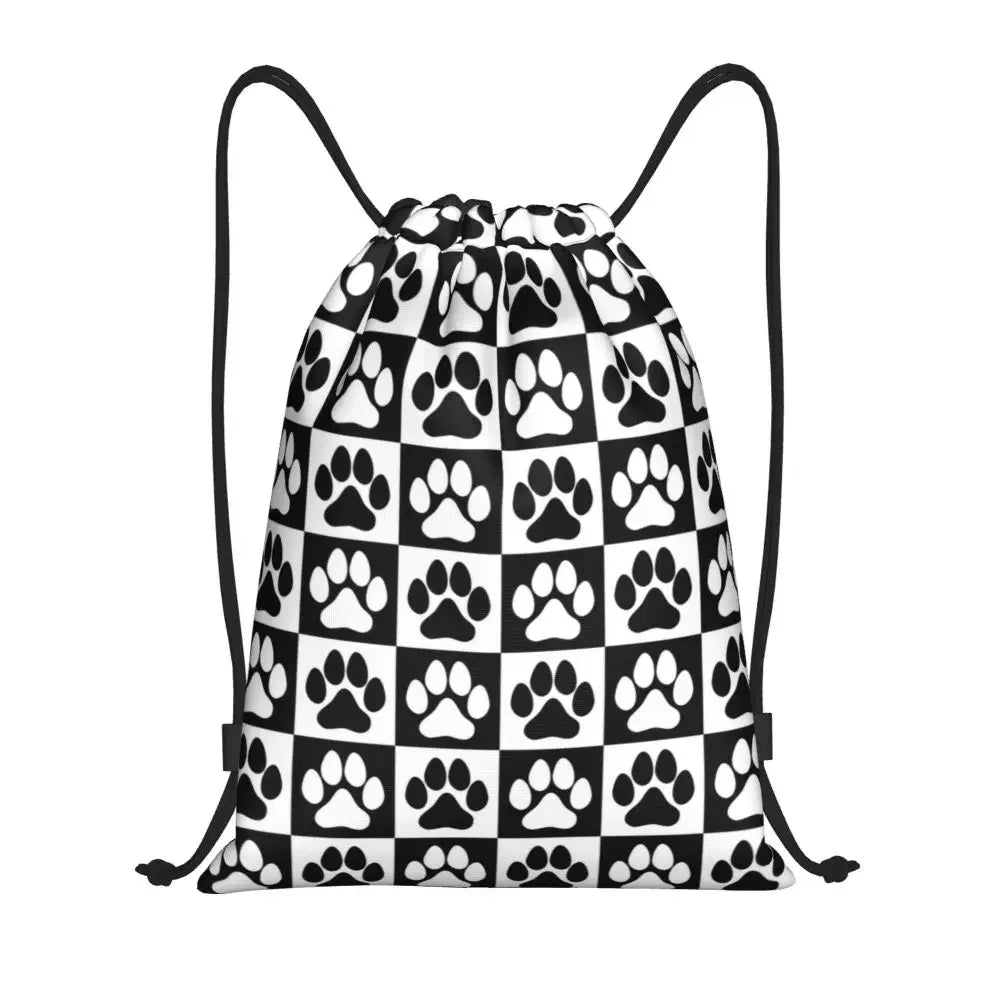 Custom Chess Drawstring Backpack 👜