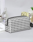 Custom Travel Plastic Toy Block Pattern Toiletry Bag 💄