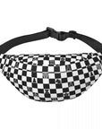 Custom Checkerboard Plaid Fanny Bag 👜