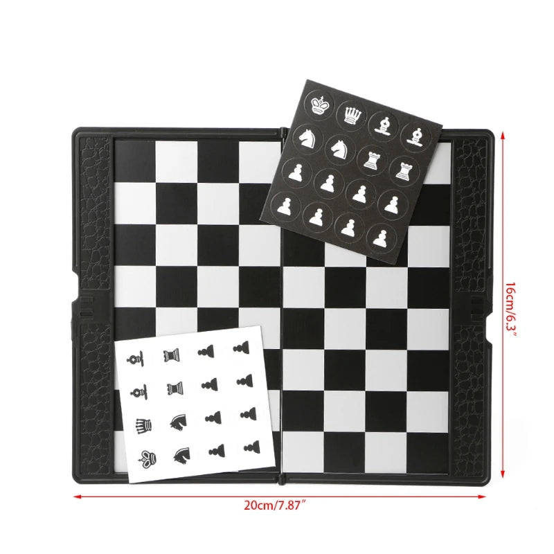 Portable Board &amp; Checkers Game 🧳