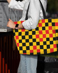 Custom Large Chess Board Game Tote Bag 👜