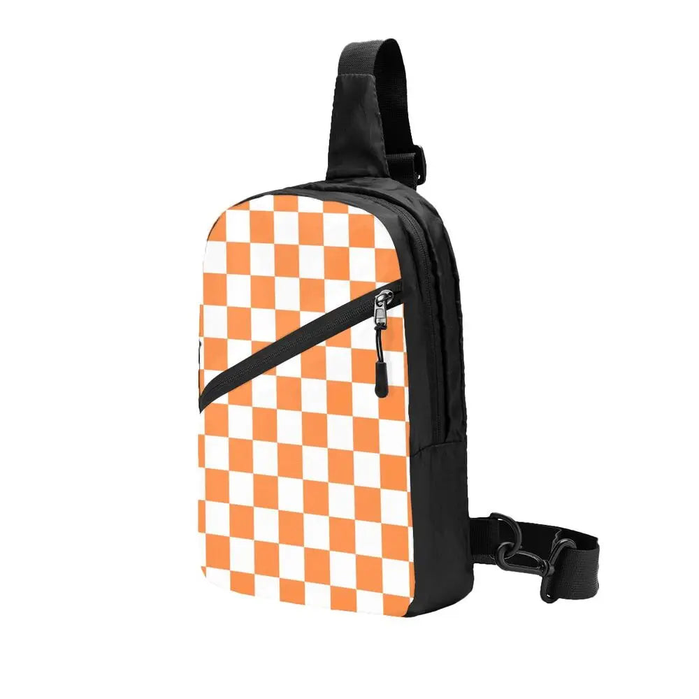 Custom Chess Sling Crossbody Backpack 👜