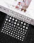 Checkerboard 3D Nail Art Stickers