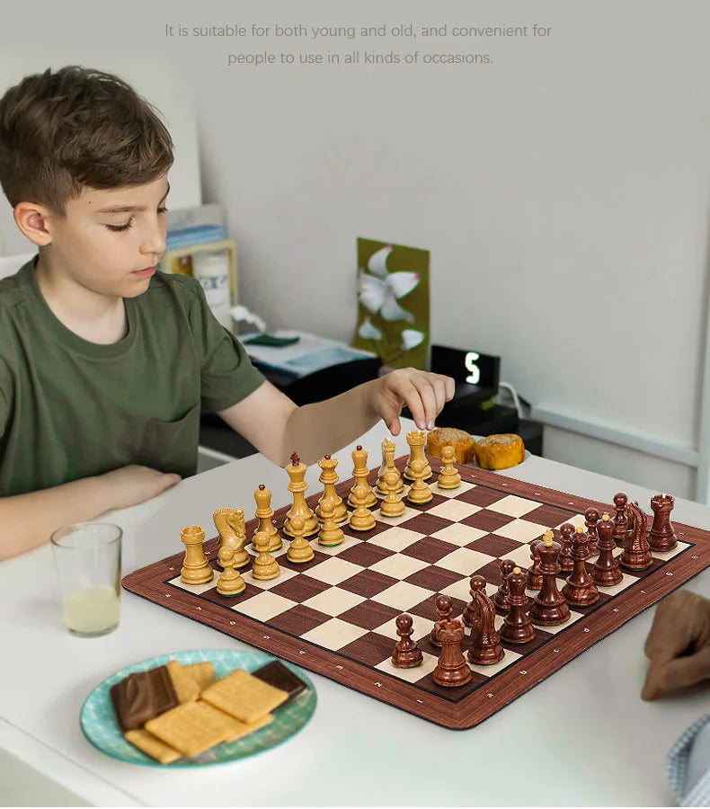 Luxury Children&#39;s Portable Chess Set 🌟