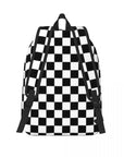 Black and White Checkerboard Backpack 🎒