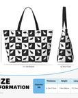 Custom Large Chess Board Game Tote Bag 👜