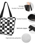 Chess Casual Shoulder Tote Shopping Bag 👜